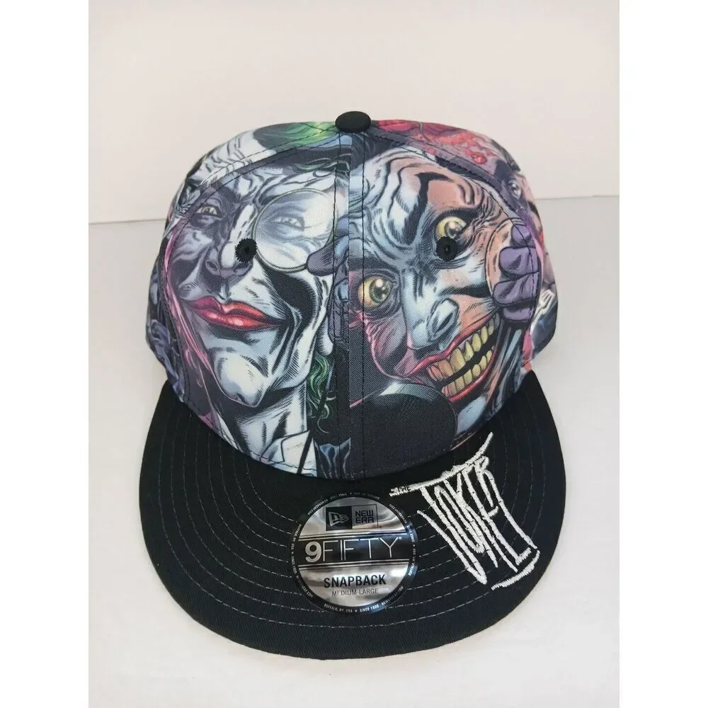 New Era Exclusive Batman The Joker All Over Print 9Fifty SnapBack Adjustable New - Picture 5 of 16